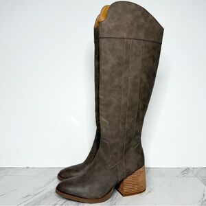 Korks Kork Ease Scarlet Western Tall Boot 7M